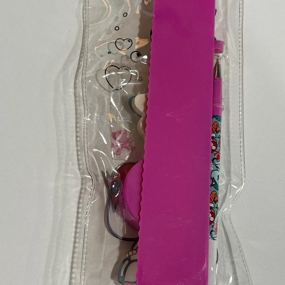 Tokidoki Stationery Set Pencil‎ Ruler Eraser Kids School Supplies New Mermaid